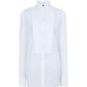 Tom Ford, Dames, Blouses & Shirts, Wit, Maat: S