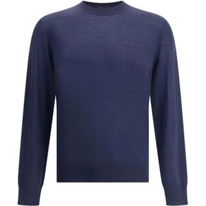 Dsquared2, Heren, Truien, Blauw, Maat: L Wol,