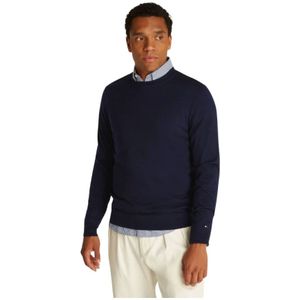 Tommy Hilfiger, Heren, Truien, Blauw, Maat: XL