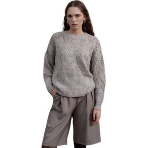 Kaos, Dames, Truien, Beige, Maat: XS Wol,