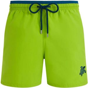 Vilebrequin, Heren, Badkleding, Groen, Maat: S Polyamide,
