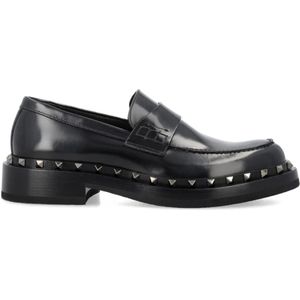 Valentino Garavani, Dames, Schoenen, Zwart, Maat: 43 1/2 EU Leer,