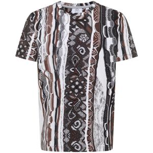 Carlo Colucci - Dini - Gebreid T-shirt - Veelkleurig