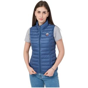 Jott, Dames, Jassen, Blauw, Maat: S Leer,