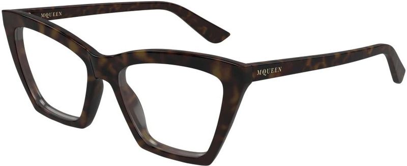 Alexander McQueen - Cat Eye Frame - Accessoire - Bruin - Acetaat - Lensbreedte 54 mm