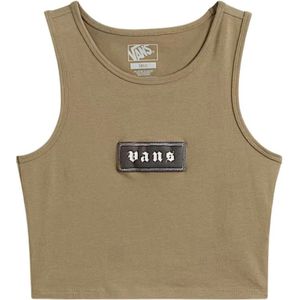 Vans, Dames, Tops, Groen, Maat: M