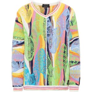 Carlo Colucci, Dames, Truien, Veelkleurig, Maat: L