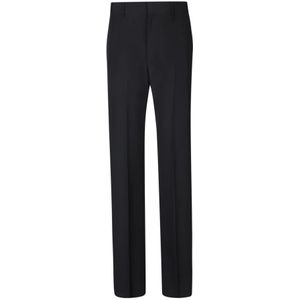 Givenchy, Heren, Broeken, Zwart, Maat: M Wol,