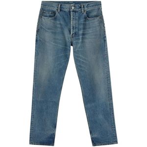 Saint Laurent, Heren, Jeans, Blauw, Maat: W30 Denim,