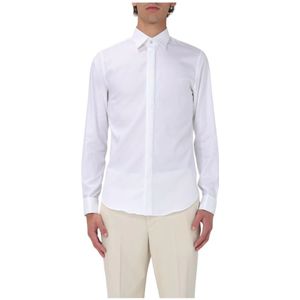 Michael Kors, Heren, Overhemden, Wit, Maat: 2XL