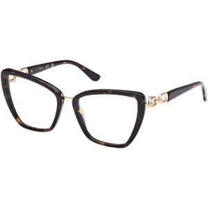 Guess - GU50180 - Optische Monturen - Havana - Acetaat - Kattenoog