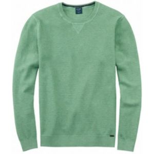 Olymp, Heren, Truien, Groen, Maat: 2XL Katoen,