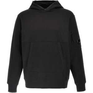 C.p. Company, Heren, Sweatshirts & Hoodies, Zwart, Maat: XL