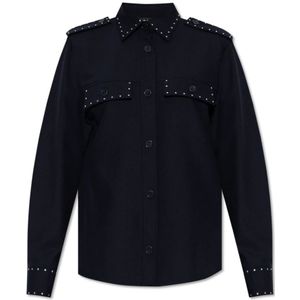 Zadig & Voltaire, Dames, Blouses & Shirts, Blauw, Maat: S
