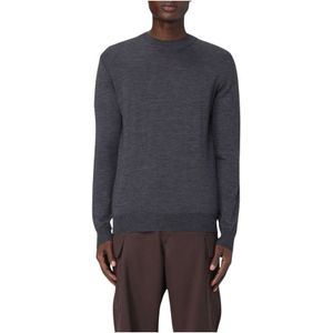 Mauro Grifoni, Heren, Truien, Grijs, Maat: XL Wol,