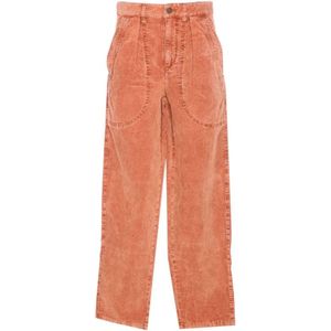 Marant étoile, Dames, Broeken, Oranje, Maat: 2XS