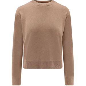 Max Mara, Dames, Truien, Bruin, Maat: XS Wol,