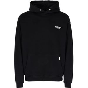 Represent, Heren, Sweatshirts & Hoodies, Zwart, Maat: S Katoen,