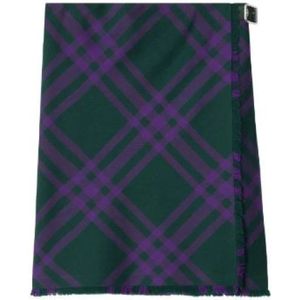 Burberry, Dames, Rokken, Veelkleurig, Maat: 3XS Wol,