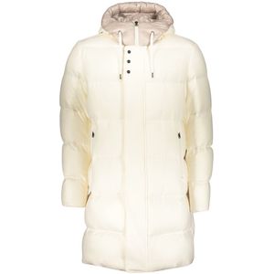 Herno, Heren, Mantels, Wit, Maat: L Zijde,