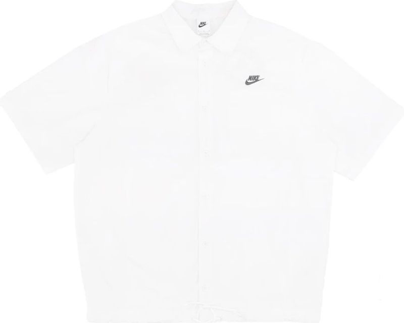 Nike - Club - Shirt - Zacht Geweven Katoen - Losse Pasvorm