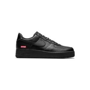 Nike Supreme Black Air Force 1 Low , Black , Heren , Maat: 44 1/2 EU