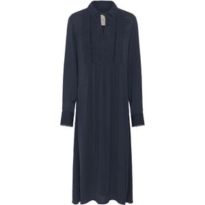 Part Two, Dames, Jurken, Blauw, Maat: L Viscose,