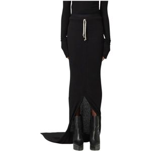 Rick Owens, Dames, Rokken, Zwart, Maat: 2XS