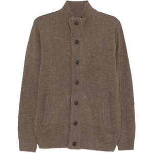 Barbour, Heren, Truien, Bruin, Maat: XL Wol,
