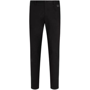 Dolce & Gabbana, Heren, Broeken, Zwart, Maat: M