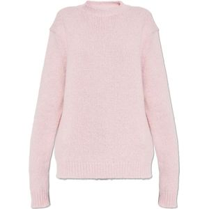 Jil Sander, Dames, Truien, Roze, Maat: M Wol,