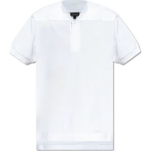 Lacoste, Heren, Tops, Wit, Maat: M Katoen,