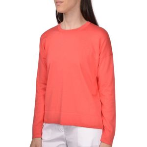 Gran Sasso, Dames, Sweatshirts & Hoodies, Oranje, Maat: XL