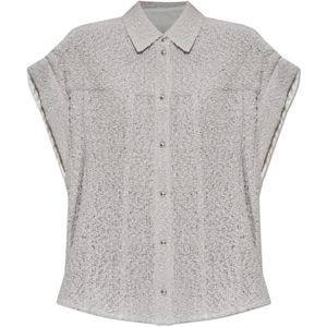 Iro, Dames, Jassen, Grijs, Maat: XS