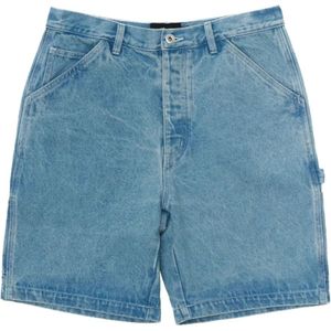 Deus Ex Machina, Heren, Korte broeken, Blauw, Maat: W30 Denim,