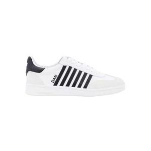 Dsquared2 Sneakers , White , Heren , Maat: 45 EU