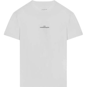 Maison Margiela, Dames, Tops, Wit, Maat: M Katoen,