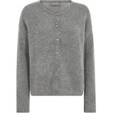 MOS Mosh, Dames, Truien, Grijs, Maat: XS