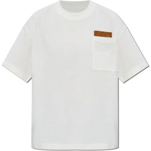 Bottega Veneta, Dames, Tops, Beige, Maat: M Katoen,