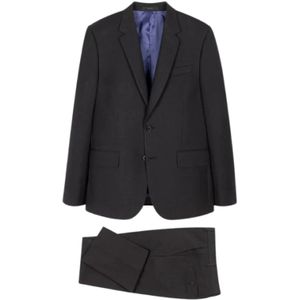 Paul Smith, Heren, Pakken, Grijs, Maat: S Wol,