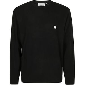 Carhartt WIP - Ballonmouw Sweatshirt - Zwart - Dames - Katoen