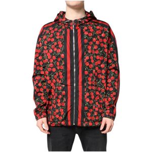 Dolce & Gabbana, Heren, Jassen, Veelkleurig, Maat: L Katoen,