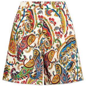 Etro, Dames, Korte broeken, Veelkleurig, Maat: XS Katoen,