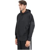 Hoodie - Zwart/Carbon - Katoen/Polyester - Sportief