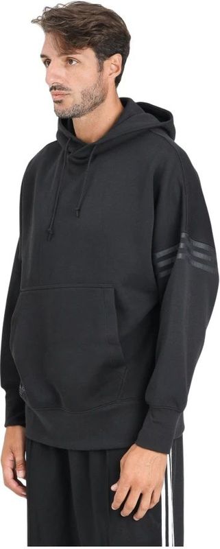 Hoodie - Zwart/Carbon - Katoen/Polyester - Sportief