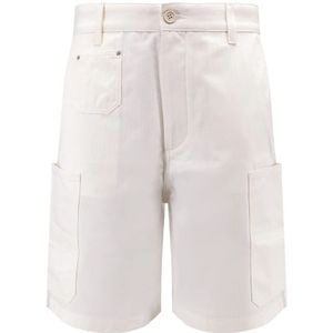 Givenchy, Heren, Korte broeken, Wit, Maat: W30 Katoen,