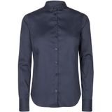 Mos Mosh - Tilda Shirt 131700 - Blouse - Blauw - Slim Fit