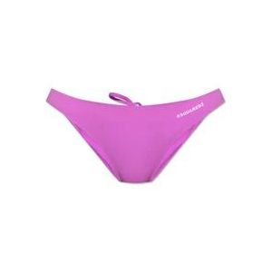 Dsquared2 Zwembroek bodem , Purple , Dames , Maat: XS