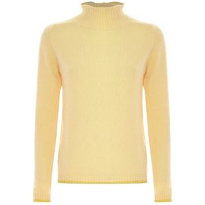 Kocca, Dames, Truien, Geel, Maat: XS Wol,