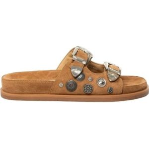 Strategia, Dames, Schoenen, Bruin, Maat: 38 EU Suède,